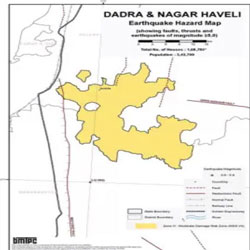 Map Of Dadra and Nagar Haveli