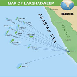 Map Of Lakshadweep