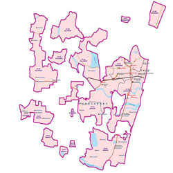 Map Of Pondicherry