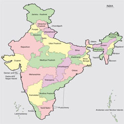 Map Of India